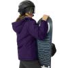 imageTACVASEN Womens Winter Jacket Waterproof Ski Jacket Hooded Fleece Lined Warm Snow Coat Mountain Windproof Rain WindbreakerDark Purple