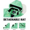 imageTACVASEN Womens Winter Jacket Waterproof Ski Jacket Hooded Fleece Lined Warm Snow Coat Mountain Windproof Rain WindbreakerMint Green