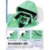 imageTACVASEN Womens Winter Jacket Waterproof Ski Jacket Hooded Fleece Lined Warm Snow Coat Mountain Windproof Rain WindbreakerMint Green