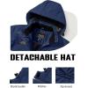 imageTACVASEN Womens Winter Jacket Waterproof Ski Jacket Hooded Fleece Lined Warm Snow Coat Mountain Windproof Rain WindbreakerNavy