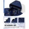 imageTACVASEN Womens Winter Jacket Waterproof Ski Jacket Hooded Fleece Lined Warm Snow Coat Mountain Windproof Rain WindbreakerNavy