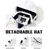 imageTACVASEN Womens Winter Jacket Waterproof Ski Jacket Hooded Fleece Lined Warm Snow Coat Mountain Windproof Rain WindbreakerWhite