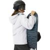 imageTACVASEN Womens Winter Jacket Waterproof Ski Jacket Hooded Fleece Lined Warm Snow Coat Mountain Windproof Rain WindbreakerWhite