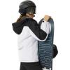 imageTACVASEN Womens Winter Jacket Waterproof Ski Jacket Hooded Fleece Lined Warm Snow Coat Mountain Windproof Rain WindbreakerWhite Black