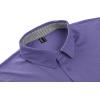 imageTACVASEN Mens Long Sleeve Golf Polo Shirts Quick Dry Performance Athletic Casual TShirt Purple L