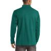 imageTACVASEN Mens Quarter Zip Up Pullover Long Sleeve Sweatshirt 14 Zip Golf Shirt Winter Fleece Lined Thermal PulloverEmerald Green
