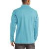 imageTACVASEN Mens Quarter Zip Up Pullover Long Sleeve Sweatshirt 14 Zip Golf Shirt Winter Fleece Lined Thermal PulloverLake Blue
