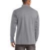 imageTACVASEN Mens Quarter Zip Up Pullover Long Sleeve Sweatshirt 14 Zip Golf Shirt Winter Fleece Lined Thermal PulloverLight Grey