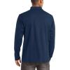 imageTACVASEN Mens Quarter Zip Up Pullover Long Sleeve Sweatshirt 14 Zip Golf Shirt Winter Fleece Lined Thermal PulloverNavy