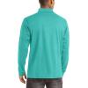imageTACVASEN Mens Quarter Zip Up Pullover Long Sleeve Sweatshirt 14 Zip Golf Shirt Winter Fleece Lined Thermal PulloverQ Green