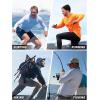 imageTACVASEN Mens Sun Shirt UPF 50 Long Sleeve UV Protection Lightweight Rash Guard Swim Shirt Quick Dry Fishing TShirtYellow