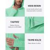 imageTACVASEN Mens UPF 50 Hoodie Shirt Rash Guard SPF UV Shirt Long Sleeve Lightweight Sun Shirt Fishing Hiking Swim ShirtMint Green