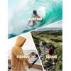 imageTACVASEN Mens UPF 50 Hoodie Shirt Rash Guard SPF UV Shirt Long Sleeve Lightweight Sun Shirt Fishing Hiking Swim ShirtYellow