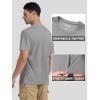 imageTACVASEN Swim Shirts for Men Rash Guard SPF Short Sleeve Sun TShirt UPF 50 Quick Dry Lightweight Fishing Water ShirtLight Grey