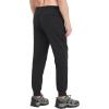 imageTACVASEN Mens Athletic Joggers with Zipper Pocket Quick Dry Lightweight Hiking Pants Stretch Running Workout SweatpantsBlack