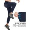 imageTACVASEN Mens Athletic Joggers with Zipper Pocket Quick Dry Lightweight Hiking Pants Stretch Running Workout SweatpantsBlue