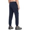 imageTACVASEN Mens Athletic Joggers with Zipper Pocket Quick Dry Lightweight Hiking Pants Stretch Running Workout SweatpantsBlue
