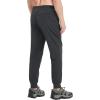 imageTACVASEN Mens Athletic Joggers with Zipper Pocket Quick Dry Lightweight Hiking Pants Stretch Running Workout SweatpantsGrey