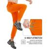imageTACVASEN Mens Athletic Joggers with Zipper Pocket Quick Dry Lightweight Hiking Pants Stretch Running Workout SweatpantsOrange