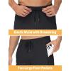 imageTACVASEN Mens Casual Pants Lightweight Quick Dry Stretch Water Resistant Joggers with Pockets Hiking Athletic WorkoutBlack
