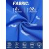 imageTACVASEN Mens Casual Pants Lightweight Quick Dry Stretch Water Resistant Joggers with Pockets Hiking Athletic WorkoutColor Blue