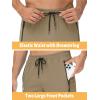 imageTACVASEN Mens Casual Pants Lightweight Quick Dry Stretch Water Resistant Joggers with Pockets Hiking Athletic WorkoutKhaki