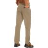 imageTACVASEN Mens Casual Pants Lightweight Quick Dry Stretch Water Resistant Joggers with Pockets Hiking Athletic WorkoutKhaki