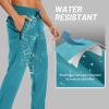 imageTACVASEN Mens Casual Pants Lightweight Quick Dry Stretch Water Resistant Joggers with Pockets Hiking Athletic WorkoutLake Blue