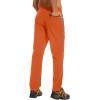 imageTACVASEN Mens Casual Pants Lightweight Quick Dry Stretch Water Resistant Joggers with Pockets Hiking Athletic WorkoutOrange