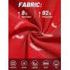 imageTACVASEN Mens Casual Pants Lightweight Quick Dry Stretch Water Resistant Joggers with Pockets Hiking Athletic WorkoutTomato Red