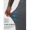 imageTACVASEN Mens Fleece Lined Jogger Sweatpants Water Resistant Winter Warm Athletic Track Pants with Zipper PocketsDark Gray