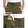 imageTACVASEN Mens Fleece Winter Pants Warm Sherpa Lined Sweatpants Heavyweight Thermal Lounge Athletic Track Jogger PantsArmy Green