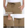 imageTACVASEN Mens Fleece Winter Pants Warm Sherpa Lined Sweatpants Heavyweight Thermal Lounge Athletic Track Jogger PantsBrown