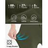 imageTACVASEN Mens Joggers Cotton Sweatpants with Pocket Lightweight Stretch Athletic Track Pants for Workout Casual RunningArmygreen