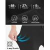 imageTACVASEN Mens Joggers Cotton Sweatpants with Pocket Lightweight Stretch Athletic Track Pants for Workout Casual RunningBlack