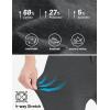 imageTACVASEN Mens Joggers Cotton Sweatpants with Pocket Lightweight Stretch Athletic Track Pants for Workout Casual RunningDark Grey