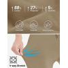 imageTACVASEN Mens Joggers Cotton Sweatpants with Pocket Lightweight Stretch Athletic Track Pants for Workout Casual RunningKhaki
