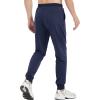 imageTACVASEN Mens Joggers Cotton Sweatpants with Pocket Lightweight Stretch Athletic Track Pants for Workout Casual RunningNavy