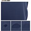 imageTACVASEN Mens Lightweight Hiking Pants Quick Dry Running Jogger Drawstring Sweatpants Zipper PocketsBlue