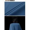 imageTACVASEN Mens Lightweight Hiking Pants Quick Dry Running Jogger Drawstring Sweatpants Zipper PocketsBlue Grey