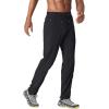imageTACVASEN Mens Lightweight Hiking Pants Quick Dry Running Jogger Drawstring Sweatpants Zipper PocketsDull Cyan