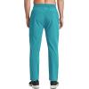 imageTACVASEN Mens Lightweight Hiking Pants Quick Dry Running Jogger Drawstring Sweatpants Zipper PocketsLake Blue