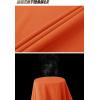 imageTACVASEN Mens Lightweight Hiking Pants Quick Dry Running Jogger Drawstring Sweatpants Zipper PocketsOrange