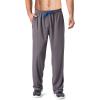 imageTACVASEN Mens Running Pants Lightweight Breathable Open Bottom Sweatpants with Pockets for JoggingTrainingWorkoutAgray