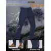 imageTACVASEN Mens Snow Pants Waterresistant Hiking Work Pants Fleece Lining Soft Shell Ski Snowboard PantsNavy