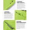 imageTACVASEN Mens Snow Ski Pants Windproof Snowboard Pants for Men Water Resistant Hiking Pants Fleece Lined Winter WorkingBright Green