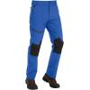 imageTACVASEN Mens Snow Ski Pants Windproof Snowboard Pants for Men Water Resistant Hiking Pants Fleece Lined Winter WorkingColor Blue