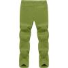 imageTACVASEN Mens Snow Ski Pants Windproof Snowboard Pants for Men Water Resistant Hiking Pants Fleece Lined Winter WorkingD Bright Green