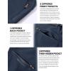 imageTACVASEN Mens Snow Ski Pants Windproof Snowboard Pants for Men Water Resistant Hiking Pants Fleece Lined Winter WorkingNavy