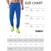 imageTACVASEN Mens Sweatpants Joggers Lightweight Workout Athletic Pants Quick Dry Elastic Waist Running Pants with PocketsBlue
